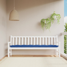 vidaXL királykék oxford szövet kerti padpárna 200 x 50 x 7 cm lakástextília