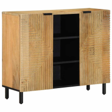 vidaXL komód barna 90x33x75 cm tömör fa mangó bútor