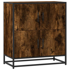 vidaXL komód füstölt tölgy 68x35x76 cm Gépelt fa (848991) bútor