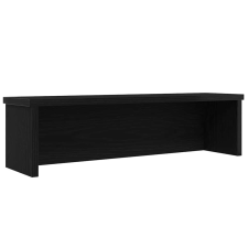 vidaXL konyhai állvány rakodható fekete 50x15x16 cm műfa konyhai eszköz