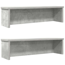 vidaXL Konyhai állványok egymásba rakható 2 db Beton szürke 50x15x16cm konyhai eszköz