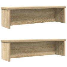 vidaXL konyhai állványok egymásba rakható 2 db Sonoma tölgy 60x15x16cm konyhai eszköz