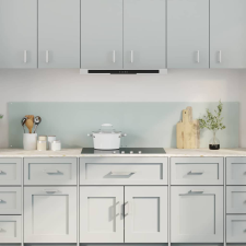 vidaXL Konyhai splashback 2 pcs Fehér 100 x 40 cm edzett üveg konyhai eszköz