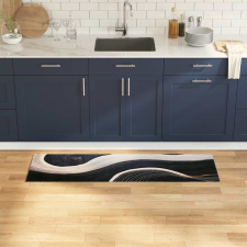 vidaXL Konyhai szőnyeg Other Hullám 45 x 150 cm Bársony lakástextília