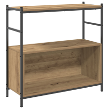 vidaXL Könyvespolc Artisian tölgy 80x30x78,5 cm Összeszerelt fa (862932) bútor