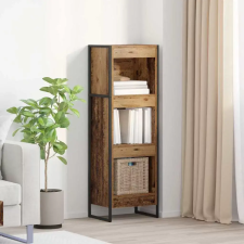  vidaXL Könyvespolc Öreg fa 40 x 30 x 121 cm Faanyag bútor