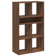 vidaXL könyvszekrény barna tölgy 66x31x112 cm szerelt fa (860307) bútor