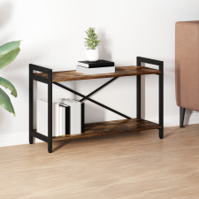 vidaXL Könyvszekrény Füstölt tölgy 80 x 30 x 48.5 cm Faanyag bútor