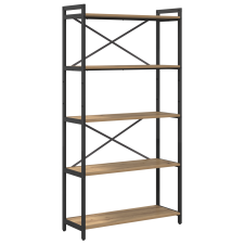 vidaXL Könyvszekrény kézműves tölgy 80 x 30 x 153 cm Faanyag (868418) bútor