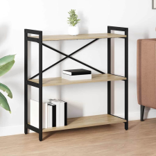 vidaXL Könyvszekrény sonoma tölgy 80 x 30 x 83 cm Faanyag bútor