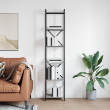 vidaXL Könyvszekrény Szürke sonoma 40 x 30 x 188 cm Faanyag bútor