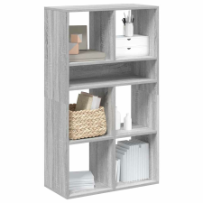 vidaXL könyvszekrény szürke sonoma 66x31x112 cm szerelt fa bútor