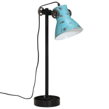 vidaXL kopott kék asztali lámpa 25 W 15x15x55 cm E27 világítás