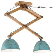 vidaXL kopott kék fali lámpa 25 W 29x18x85 cm E27 világítás