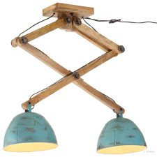 vidaXL Kopott kék fali lámpa 25 W 29x18x85 cm E27 világítás