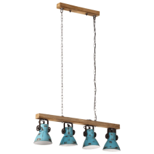 vidaXL kopott kék fali lámpa 25 W 90x24x111 cm E27 világítás