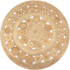 vidaXL Kör alakú, fonott juta szőnyeg 150 cm
