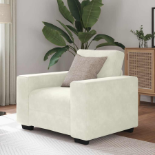 vidaXL krém bársony kanapéfotel 60 cm bútor