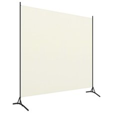 vidaXL krémfehér 1 paneles paraván 175 x 180 cm (320735) bútor