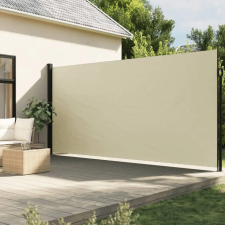 vidaXL krémszínű behúzható oldalsó napellenző 200 x 300 cm kerti bútor
