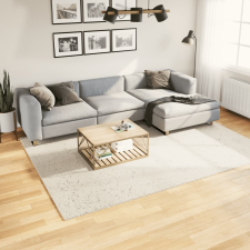 vidaXL krémszínű hosszú szálú bozontos modern szőnyeg 200 x 280 cm lakástextília