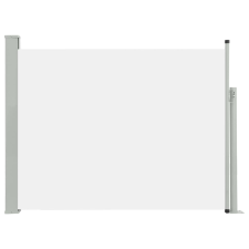 vidaXL krémszínű kihúzható oldalsó teraszi napellenző 140 x 500 cm (48395) kerti bútor