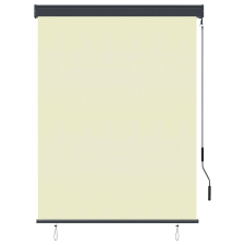 vidaXL krémszínű kültéri roló 120 x 250 cm (145965) lakástextília