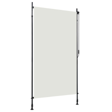 vidaXL krémszínű kültéri roló 120 x 270 cm lakástextília