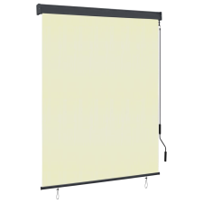 vidaXL krémszínű kültéri roló 140 x 250 cm lakástextília