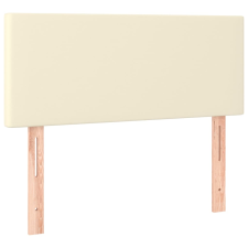 vidaXL krémszínű műbőr fejtámla 80 x 5 x 78/88 cm (345734) ágy és ágykellék