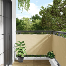 vidaXL krémszínű PVC kerti betekintésgátló paraván 800 x 75 cm kerti bútor
