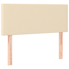 vidaXL krémszínű szövet fejtámla 80 x 5 x 78/88 cm (345729) ágy és ágykellék
