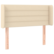 vidaXL krémszínű szövet fejtámla 83x16x78/88 cm (3118887) ágy és ágykellék
