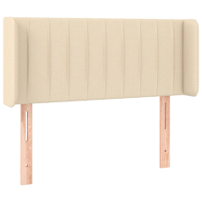vidaXL krémszínű szövet fejtámla 83x16x78/88 cm (3118985) ágy és ágykellék