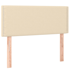 vidaXL krémszínű szövet fejtámla 90x5x78/88 cm (345889) ágy és ágykellék