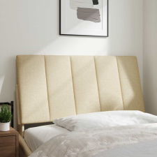 vidaXL krémszínű szövet fejtámla párna 100 cm (4019154) ágy és ágykellék