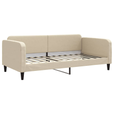 vidaXL krémszínű szövet kanapéágy 100 x 200 cm (354042) ágy és ágykellék
