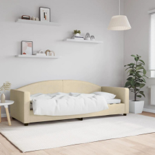 vidaXL krémszínű szövet kanapéágy 80 x 200 cm ágy és ágykellék