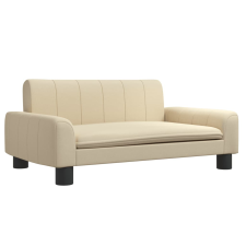 vidaXL krémszínű szövet kutyaágy 70 x 45 x 30 cm (171857) szállítóbox, fekhely kutyáknak