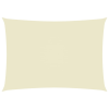 vidaXL Krémszínű téglalap alakú oxford-szövet napvitorla 2,5x4 m