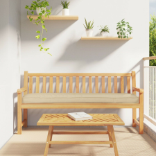 vidaXL Kültéri párna 2 db Bézs Poliészter 180 cm x 40 cm Párnák kerti bútor