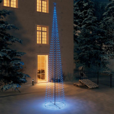 vidaXL kúp alakú karácsonyfa 752 kék LED-del 160 x 500 cm műfenyő