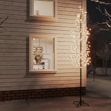 vidaXL LED-es cseresznyevirágfa 368 meleg fehér LED-del 300 cm kültéri világítás