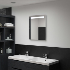 vidaXL LED-es fürdőszobai falitükör 50 x 60 cm fürdőszoba bútor