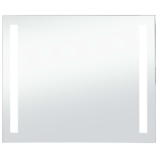 vidaXL LED-es fürdőszobai falitükör 80 x 60 cm (144706) bútor