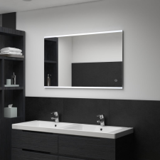 vidaXL LED-es fürdőszobai tükör érintésérzékelővel 100 x 60 cm fürdőszoba bútor
