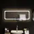 vidaXL LED-es fürdőszobatükör 100x40cm