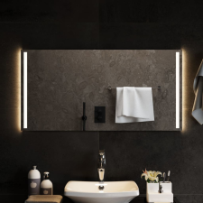 vidaXL LED-es fürdőszobatükör 100x50 cm fürdőszoba bútor