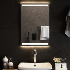 vidaXL LED-es fürdőszobatükör 40x60 cm bútor