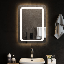 vidaXL LED-es fürdőszobatükör 50 x 70 cm bútor